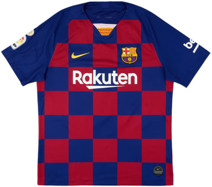 2019-20 Barcelona Home Shirt Messi #10 - 8/10 - (L)
