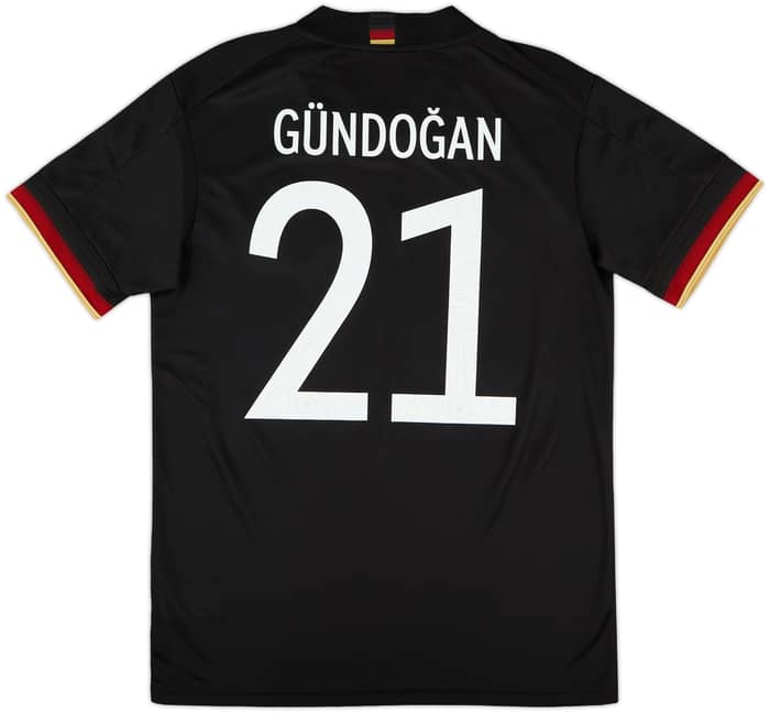 2020-21 Germany Away Shirt Gundogan #21 - 10/10 - (M)