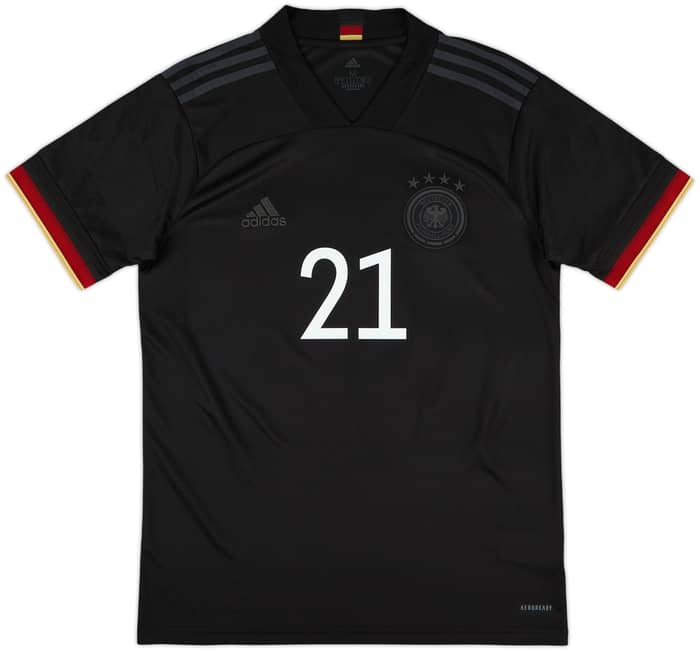 2020-21 Germany Away Shirt Gundogan #21 - 10/10 - (M)