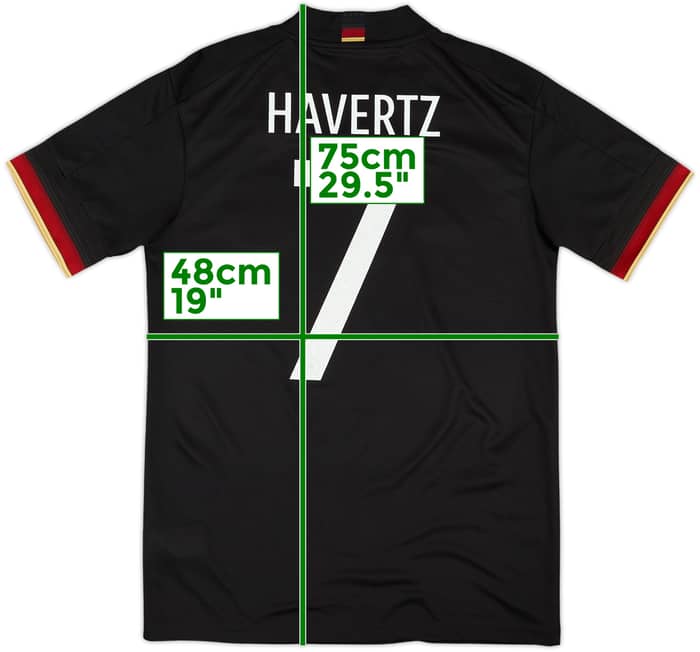2020-21 Germany Away Shirt Havertz #7 - 10/10 - (S)