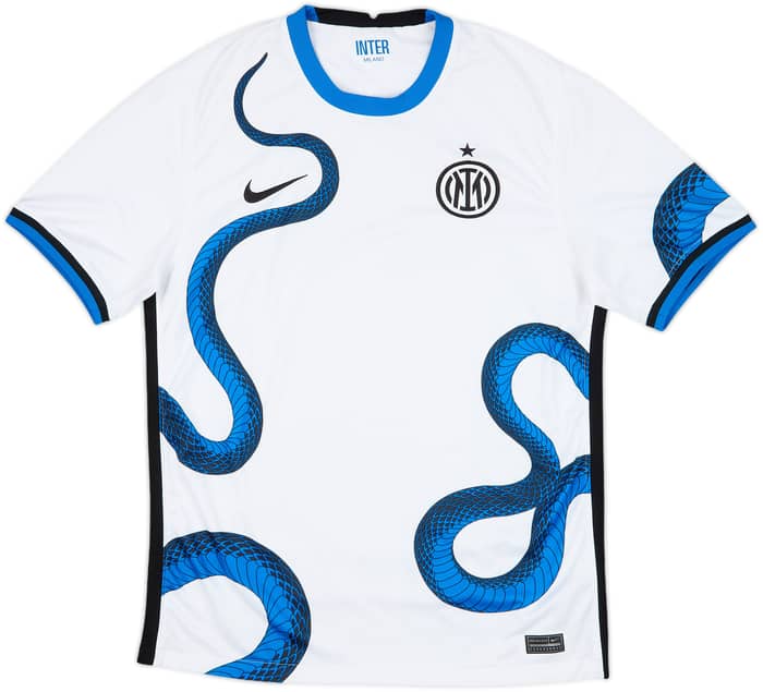 2021-22 Inter Milan Away Shirt - 7/10 - (M)
