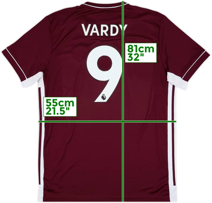 2020-21 Leicester Third Shirt Vardy #9 - 9/10 - (XL)