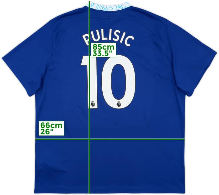 2022-23 Chelsea Home Shirt Pulisic #10 - 10/10 - (XXL)