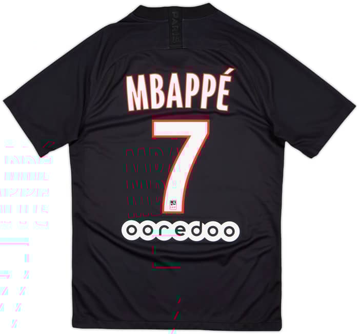 2019-20 Paris Saint-Germain Fourth Shirt Mbappe #7 - 8/10 - (S)