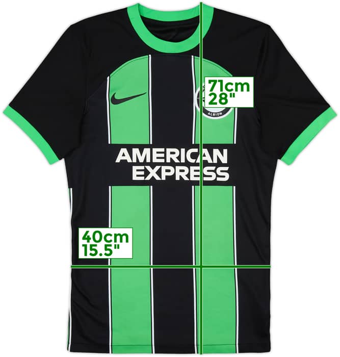 2023-24 Brighton Away Shirt - 10/10 - (S)
