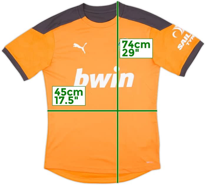 2020-21 Valencia Puma Training Shirt - 10/10 - (S)