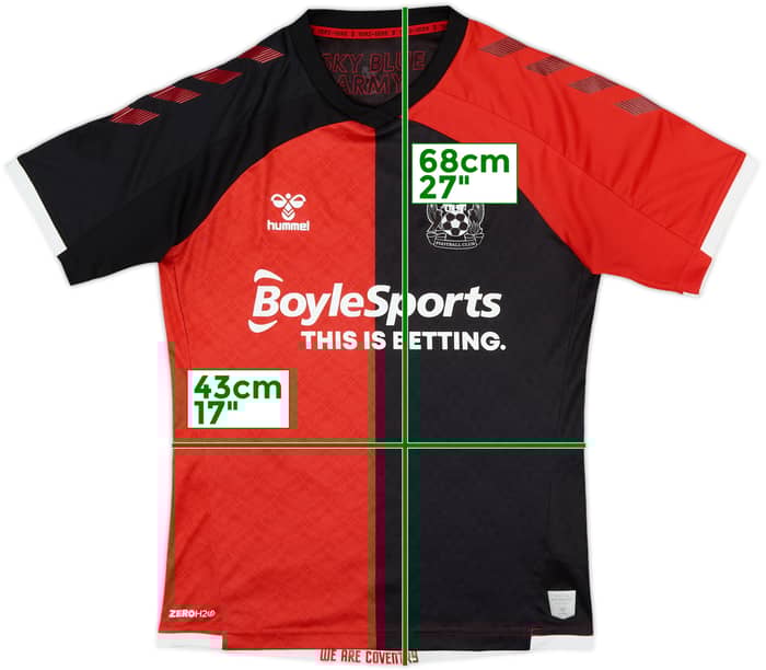 2020-21 Coventry City Away Shirt - 10/10 - (S)
