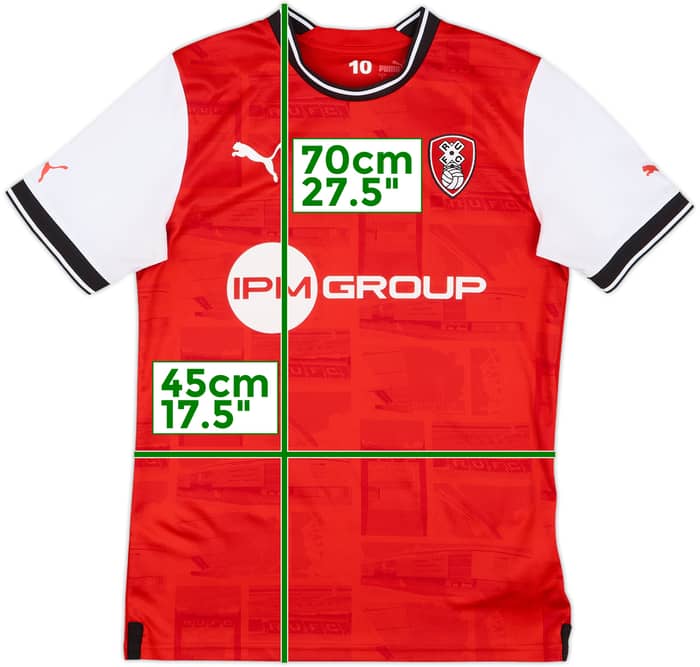 2022-23 Rotherham United Home Shirt - 10/10 - (S)