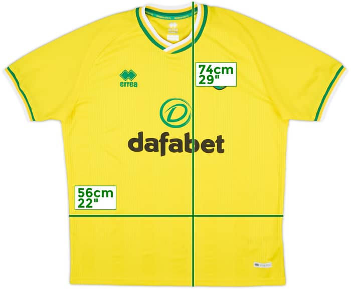 2020-21 Norwich City Home Shirt - 10/10 - (XL)