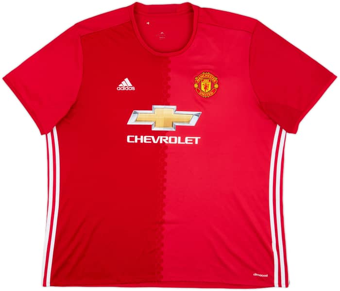 2016-17 Manchester United Home Shirt Ibrahimovic #9 - 7/10 - (3XL)