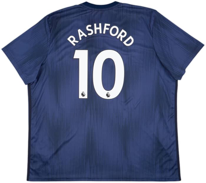 2018-19 Manchester United Third Shirt Rashford #10 - 8/10 - (3XL)