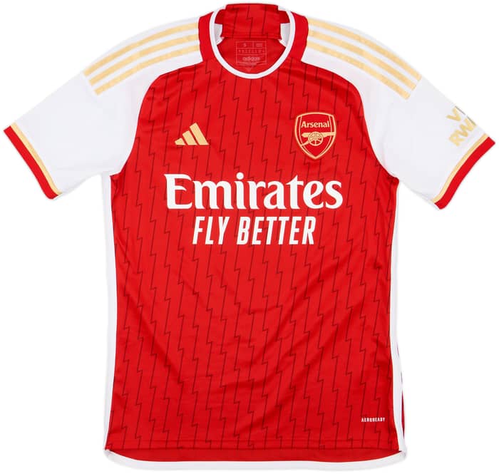 2023-24 Arsenal Home Shirt Saka #7 - 8/10 - (S)
