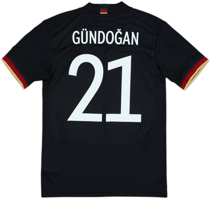 2020-21 Germany Away Shirt Gundogan #21 - 10/10 - (S)
