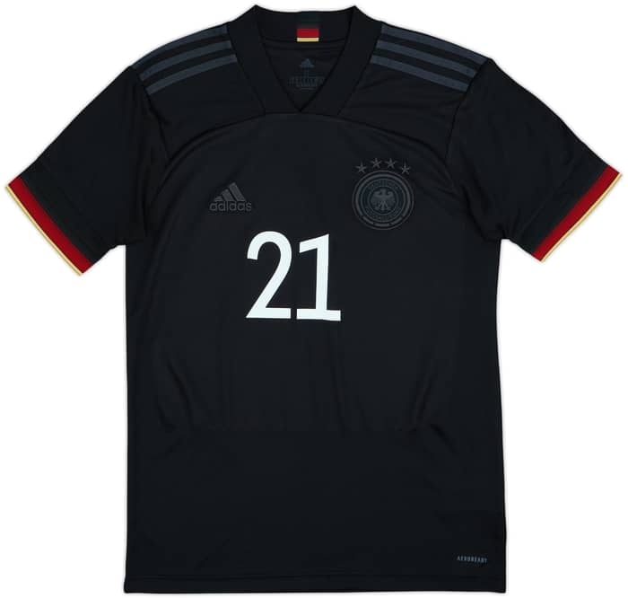 2020-21 Germany Away Shirt Gundogan #21 - 10/10 - (S)