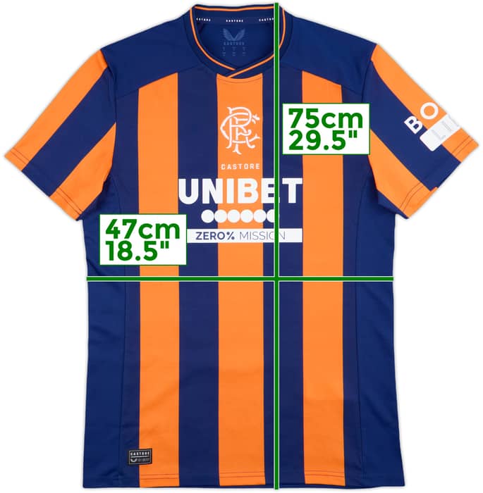 2023-24 Rangers Third Shirt - 10/10 - (S)