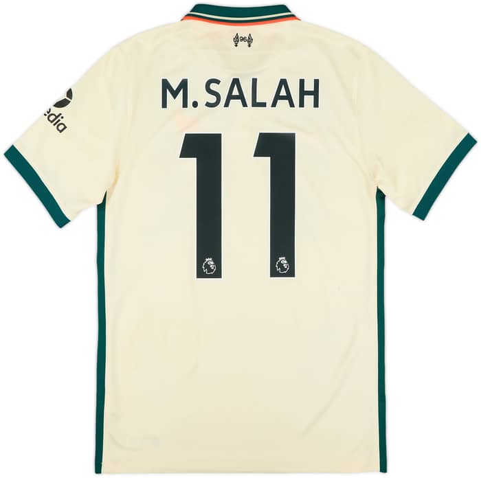 2021-22 Liverpool Away Shirt M.Salah #11 - 9/10 - (S)