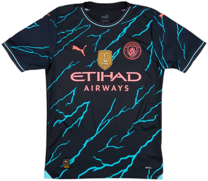 2023-24 Manchester City Third Shirt Haaland #9 - 10/10 - (S)