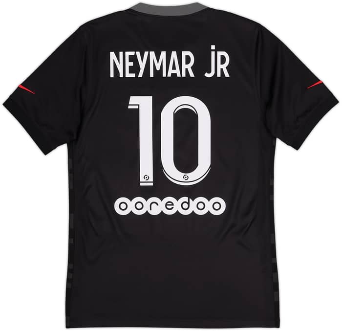 2021-22 Paris Saint-Germain Third Shirt Neymar Jr #10 - 8/10 - (S)