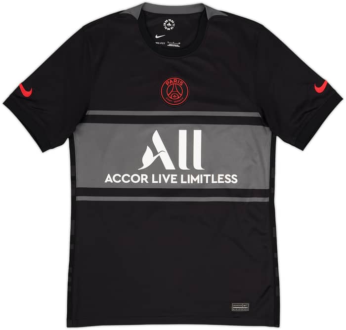 2021-22 Paris Saint-Germain Third Shirt Neymar Jr #10 - 8/10 - (S)