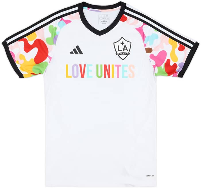 2022-23 LA Galaxy 'Love Unites' Pre-Match Shirt - 8/10 - (M)