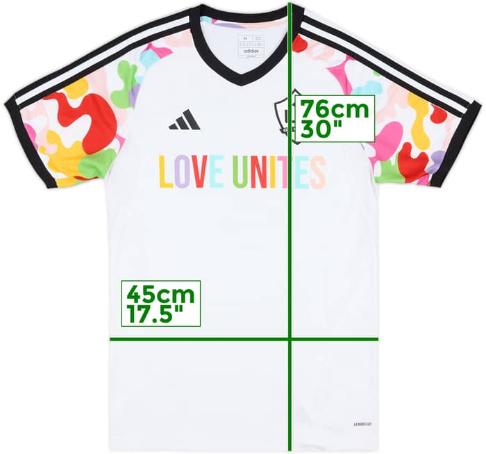 2022-23 LA Galaxy 'Love Unites' Pre-Match Shirt - 8/10 - (M)
