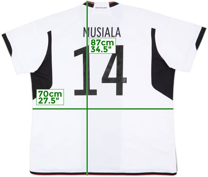2022-23 Germany Home Shirt Musiala #14 - 8/10 - (3XL)