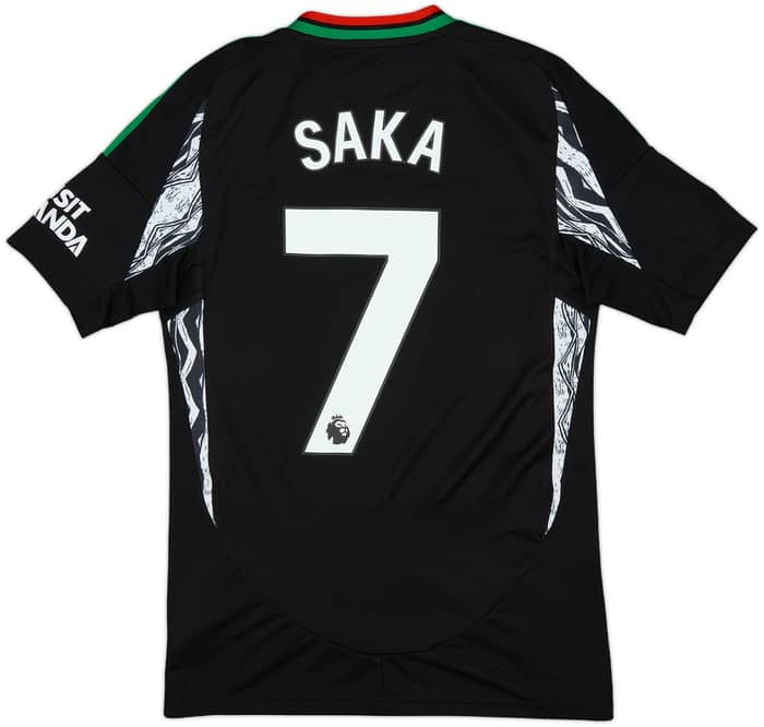 2024-25 Arsenal Away Shirt Saka #7 - 10/10 - (S)