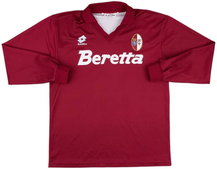 1993-94 Torino Match Issue Home L/S Shirt #17