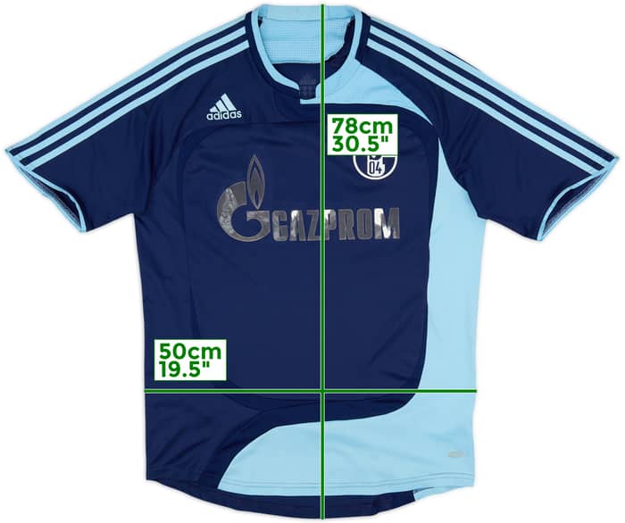 2007-08 Schalke European Home Shirt - 4/10 - (M)