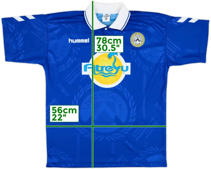 1997-98 Udinese Away Shirt Calori #5 - 5/10 - (XL)