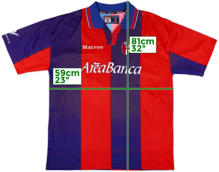 2001-02 Bologna Home Shirt #10 - 5/10 - (XL)
