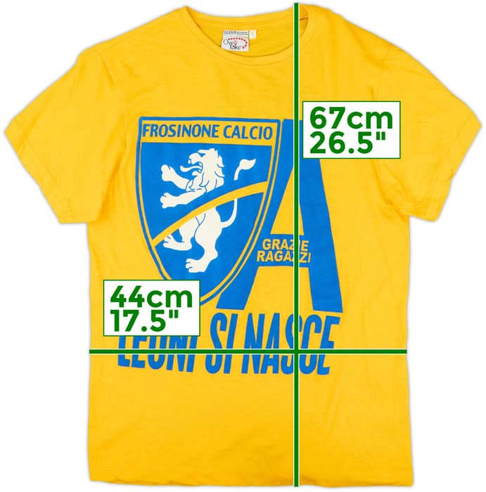 2021-22 Frosinone Over Take Graphic Tee - 9/10 - (S)