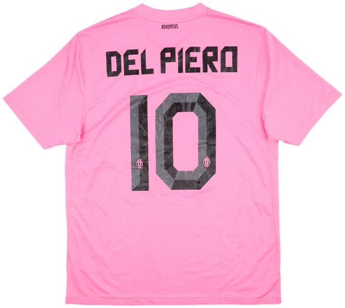 2011-13 Juventus Away Shirt Del Piero #10 - 5/10 - (L)