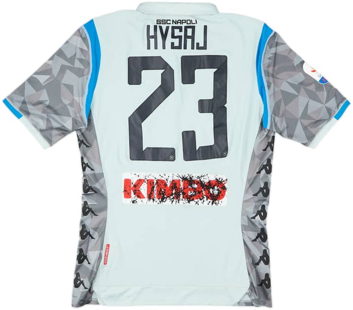 2018-19 Napoli Third Shirt Hysaj #23 - 4/10 - (XL)