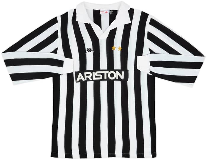 1982-83 Juventus Home L/S Shirt #8 (Tardelli) - 6/10 - (M)