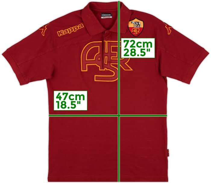 2012-13 Roma Kappa Polo Shirt - 5/10 - (M)