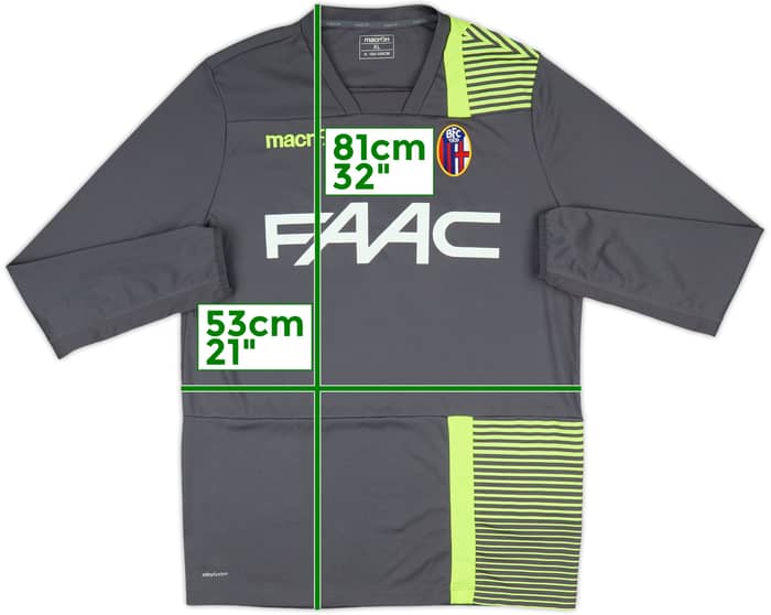 2015-16 Bologna Macron Training L/S Shirt - 10/10 - (XL)