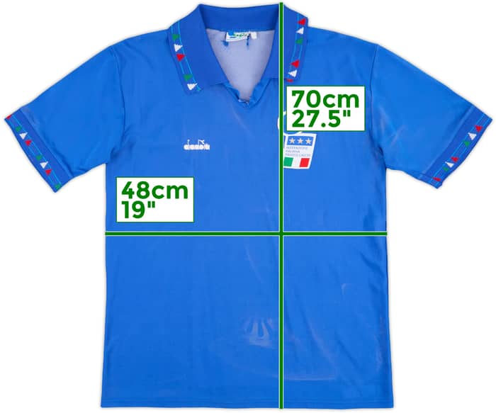 1992-93 Italy Home Shirt - 4/10 - (M)