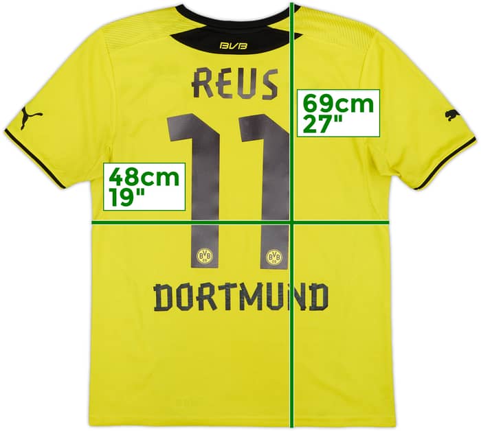 2013-14 Borussia Dortmund Home Shirt Reus #11 - 6/10 - (S)