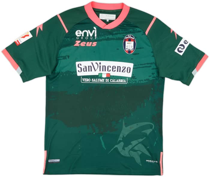 2021-22 Crotone Match Issue Coppa Italia Signed Fourth Shirt Molina #17