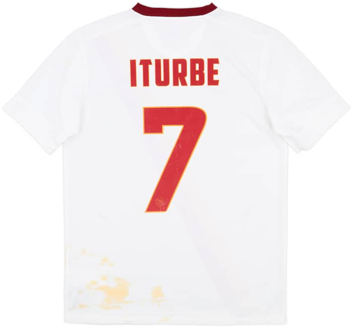 2014-15 Roma Away Shirt Iturbe #7 - 4/10 - (M)