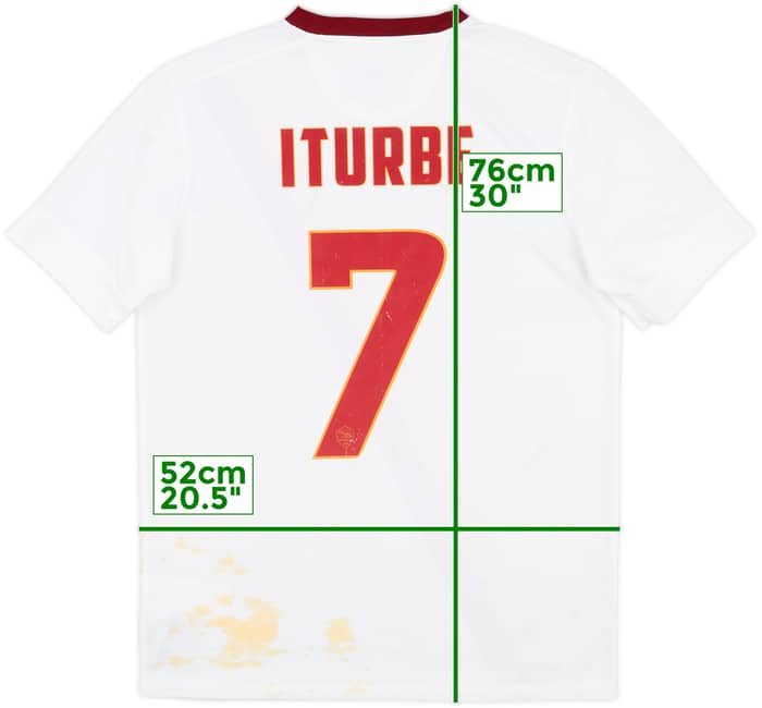 2014-15 Roma Away Shirt Iturbe #7 - 4/10 - (M)