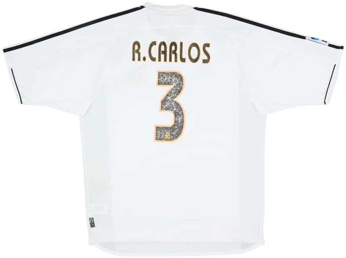 2003-04 Real Madrid Home Shirt R.Carlos #3 - 5/10 - (L)