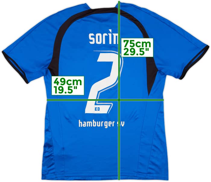 2006-07 Hamburg Away Shirt Sorin #2 - 6/10 - (L)