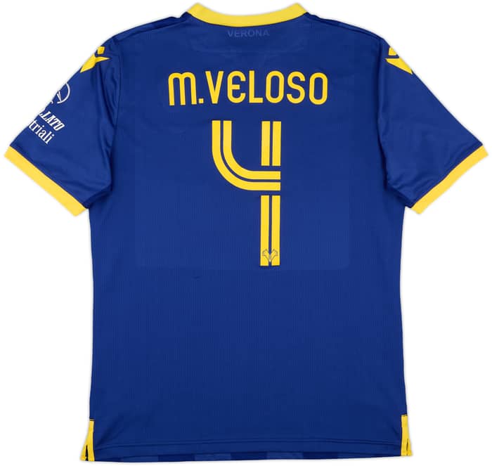 2019-20 Hellas Verona Home Shirt M.Veloso #4 - 7/10 - (XL)