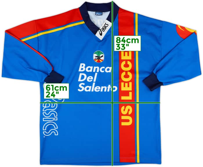 1997-98 Lecce Asics Training L/S Shirt - 8/10 - (XL)