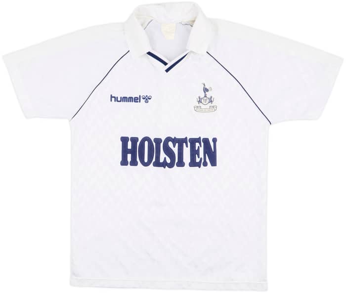 1987-89 Tottenham Home Shirt - 8/10 - (M)