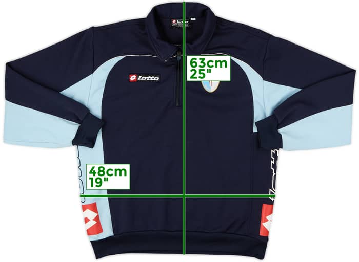 2006-07 Treviso Lotto 1/4 Zip Drill Top - 9/10 - (L)