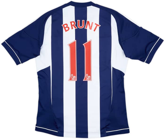 2012-13 West Brom Home Shirt Brunt #11 - 7/10 - (M)