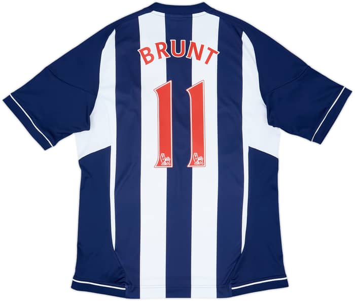 2012-13 West Brom Home Shirt Brunt #11 - 7/10 - (L)